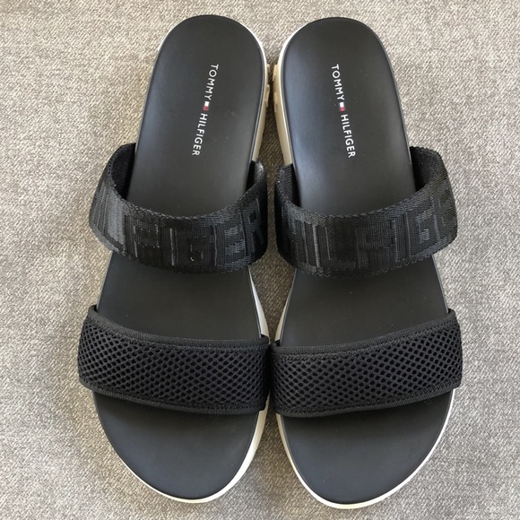 Worn once! - TOMMY HILFIGER ‘Kemi’ Sandals - Picture 5 of 12